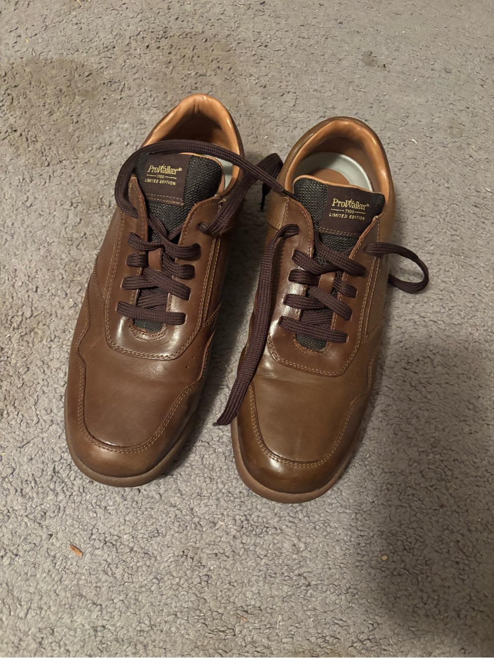 Rockport Pro Walkers Limited Edition Men's Brown Leather Casual Sneakers